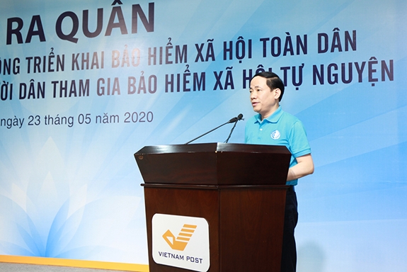 Thứ trưởng Bộ Thông tin và Truyền thông Phạm Anh Tuấn phát biểu chỉ đạo tại buổi lễ.